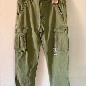 Levi's Olive Ace Cargo Pants for Men Size 29X32